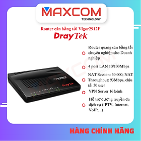 Mua DrayTek Vigor2912F Router quang cân bằng tải - Hàng chính hãng