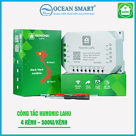 Mua Công Tắc Kết Nối Thông Minh HUNONIC Lahu ( 500W/1Kênh ) - LAHU - HÀNG CHÍNH HÃNG