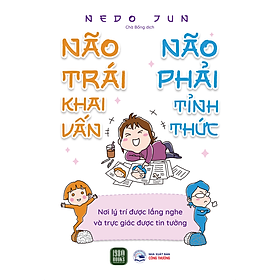 Sách - Não Trái Khai Vấn Não Phải Tỉnh Thức