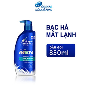 Dầu gội HEAD & SHOULDERS Men Bạc Hà Mát Lạnh 850ml