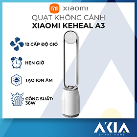 Mua Quạt Tháp Đứng  Quạt Không Cánh XIAOMI KEHEAL A3/ XIAOMI KEHEAL A2  Kiêm Lọc Không Khí Cấp 12 Cấp Độ Gió  Độ Ồn Thấp Tạo Lọc Khử Khuẩn Ion - Hàng Chính Hãng