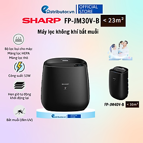 Mua Máy Lọc Không Khí Bắt Muỗi Sharp FP-JM30V-B/FP-JM40V-B - Hàng Chính Hãng - Bảo Hành 12 Tháng