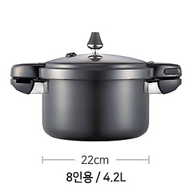 Nồi áp suất nhôm chống dính hiệu PoongNyun BMPC-08(IH) / BMPC-10(IH) - Hàng Chính Hãng