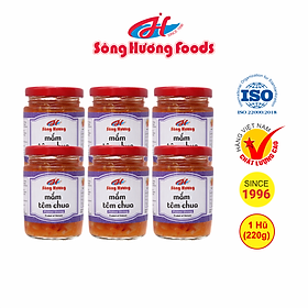 6 Hũ Mắm Tôm Chua Sông Hương Foods Hũ 220g