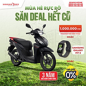Xe Máy Honda Vision 2025 - Phiên Bản Thể Thao - Đen