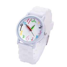 Children Silicone Watch Women Wristwatch for Backpacking Travel Camping