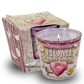 Mua Ly nến thơm tinh dầu Bartek Home Sweet Home 115g QT00667- hương cam rừng (giao mẫu ngẫu nhiên)