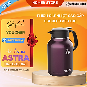 Phích Giữ Nhiệt 2GOOD FLASK B16 Pha Trà Cao Cấp Tiện Lợi - Hàng Chính Hãng