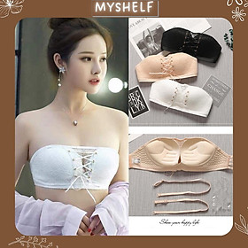 M73.  Áo ngực không dây - Áo ngực chống tụt, Áo nâng ngực tạo khe không gọng siêu hot