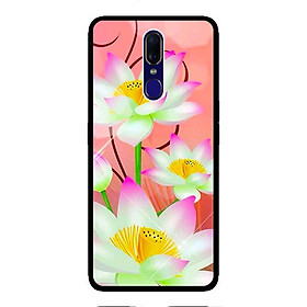 Ốp lưng cho Oppo F11 NỀN HOA SEN 1 - Hàng chính hãng
