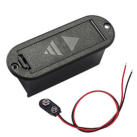 Sunnimix Hộp Pin Có Hộp Pin Có 1 Cổng Kết Nối Của 9V Hoạt Động Đàn Guitar Bán Tải