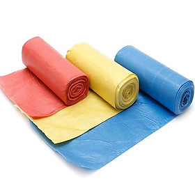 TÚI ĐỰNG RÁC, BAO ĐỰNG RÁC NI LONG MÀU 3 CUỘN/KG