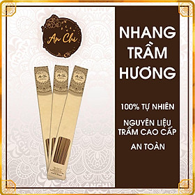 Nhang Trầm Hương Sạch Organic An Chi Mùi Thơm Tự Nhiên Không Hóa Chất Ít Khói