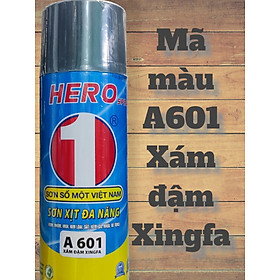 Sơn xịt đa năng Hero Spray sơn được trên nhiều chất liệu- Màu đẹp, bền lâu - Hàng Việt Nam - dung tích 400ml
