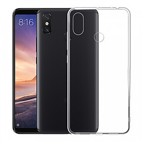 Ốp lưng dẻo cho Xiaomi Mi Max 3 hiệu Ultra Thin mỏng 0.6mm chống trầy