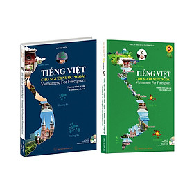 Hình ảnh Bộ sách Tiếng Việt cho người nước ngoài 2 cấp độ Sơ cấp - Trung cấp (Kèm CD)