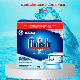 Muối rửa bát Finish hộp 4kg - Chính Hãng.