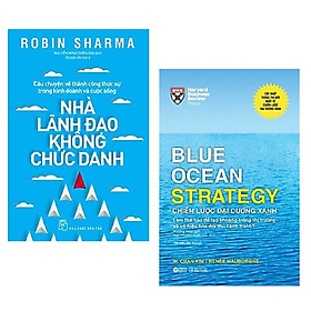 Hình ảnh Combo2 cuốn sách kinh tế lãnh đạo: Nhà Lãnh Đạo Không Chức Danh + Chiến Lược Đại Dương Xanh (Bìa Cứng)