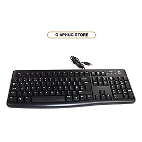 Bàn Phím Có Dây Logitech K120 - Lựa Chọn Hoàn Hảo Cho Công Việc Hàng Ngày - GiaPhucStore | Hàng Chính Hãng