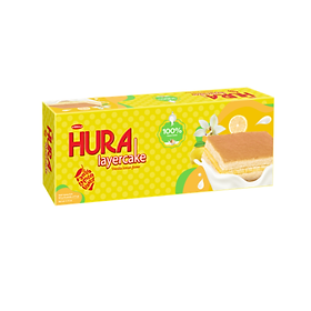 Bánh Hura Layer Cake Vani Chanh HG Demi 300g