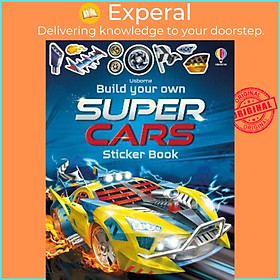 Hình ảnh Sách - Build Your Own Supercars Sticker Book by Simon Tudhope (UK edition, paperback)