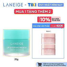 Mặt Nạ Ngủ Cho Môi Laneige Lip Sleeping Mask Mint Choco EX 20g