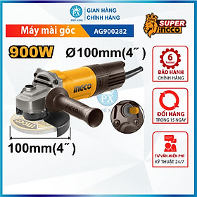 Mua Máy mài góc INGCO AG750282 công suất 750W  AG900282 công suất 900W cốt mài M10  kèm 1 tay cầm phụ  tay cầm chắc chắn  chống trơn trượt