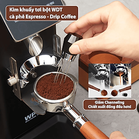 Mua Kim đánh tơi bột cà phê WDT  phân bổ đồng đều pha chế Espresso  dụng cụ máy pha cafe chuyên nghiệp  chống bón cục  pha máy chiết xuất giảm channeling  hàng chính hãng