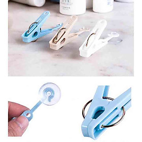 Mua Bộ 6 Móc Kẹp Đa Năng Hít Tường KM 1121 Hàng Nhật