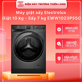 Máy giặt sấy Electrolux UltimateCare 500 Inverter giặt 10 kg - sấy 7 kg EWW1023P5SC - HÀNG CHÍNH HÃNG - CHỈ GIAO HCM
