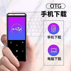 Bing Jie (BENJIE) M8 16G Bluetooth Black Sports MP3 / MP4 Music Player Mini Student Walkman Portable E-Book English Listening Card Recording Pen