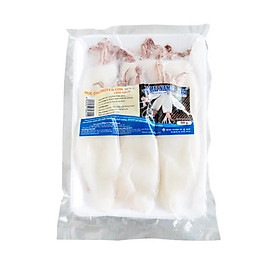 Mực ống nguyên con làm sạch size 10-12cm 500gr