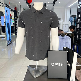 Áo Polo nam Owen cao cấp sợi cotton thoáng mát thấm hút mồ hôi APV233179