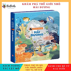 Sách - Khám phá thế giới nhỏ Hải Dương- Sách 2D tương tác lật mở cho trẻ (0 - 12 tuổi)- NXB Lao Động