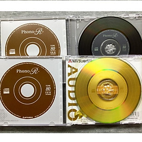 Đĩa CD-R Phono Mitsubishi - Hàng chính hãng (Hộp 5C)