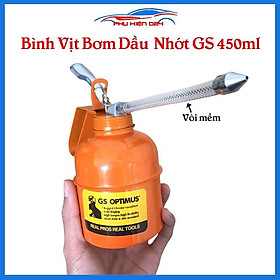 Mua Bình vịt dầu GS bơm nhiên liệu màu cam chai 450ml vòi mềm