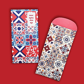 Xấp Bao Lì Xì Ruột Đỏ Cao Cấp Cô Ba Sài Gòn