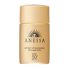 Sữa Chống Nắng Cho Mọi Loại Da Anessa Perfect UV Sunscreen Skincare Milk 20ml