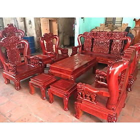Mua Bộ bàn ghế minh quốc voi gỗ hương đỏ nam phi tay 12 hàng vip