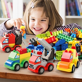 Lego feller xây dựng lắp ghép phương tiện giao thông 111 miếng