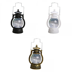 3 Pieces Lantern  Oil Lamp Light for Bar Theatre Prop Camping Home