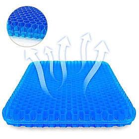 Mua Đệm ngồi 3D cao cấp  nệm lót ghế gel tổ ong thoáng khí  bảo vệ cột sống dành cho người hay ngồi làm việc