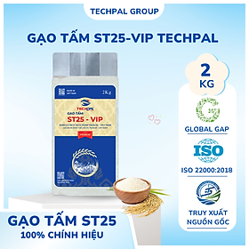 Gạo Tấm ST25-VIP TECHPAL túi hút chân không 2Kg