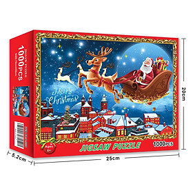 Bộ Tranh Ghép Xếp Hình 1000 Pcs Jigsaw Puzzle (Tranh ghép 70*50cm) Bản Thú Vị Cao Cấp
