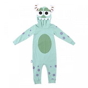 Bộ Bodysuit Dài Liền Nón Monster Mihababy PBDS_MONSTER