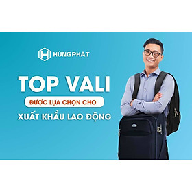 Vali kéo vải Hùng Phát VLX - 022  size 24 - xanh than