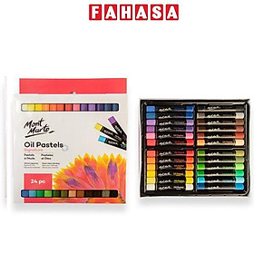 Hộp 24 Bút Sáp Dầu - Mont Marte MMPT0014