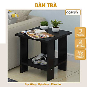Táp Đầu Giường, Kệ Đầu Giường Cao Cấp Hiện Đại Phong Cách Tối Giản, Trang Trí Phòng Ngủ, Phủ Melamin Chống Xước, Chống Nước, Dễ Lắp Đặt Và Dễ Di Chuyển Thương Hiệu Gosashi-BANTRA