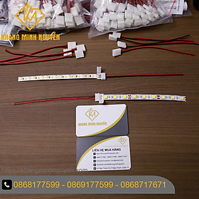 Mua Đầu nối LED  kẹp nối LED dây 12v - nối thẳng  góc chữ L  ngã 3 chữ T  ngã 4 +  size 8mm (led 2835)  size 10mm (led 5050)