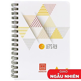 Sổ Lò Xo A6 Kẻ Ngang 200 Trang 70gsm Let'S Fly - Hồng Hà 4000 (Mẫu Màu Giao Ngẫu Nhiên)